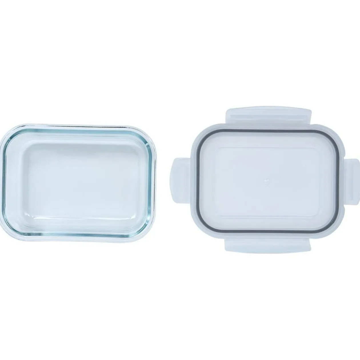 2 boîtes de conservation en verre 640 ml et 1500 ml