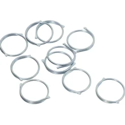 Anneau brisé en métal Ø2,5cm x10