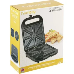 Appareil à croque monsieur extra large