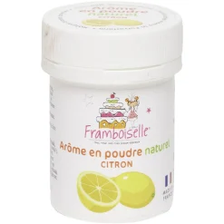 Arôme naturel citron en poudre 15g
