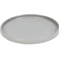 Assiette à dessert grise gamme Belinda