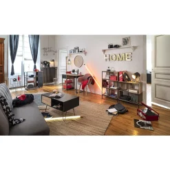 Banquette convertible 3 places Linda grise