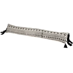 Bas de porte avec pompon à motif ethnique