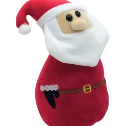 Bloc porte butoir Père Noël rouge et blanc