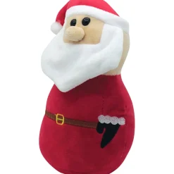 Bloc porte butoir Père Noël rouge et blanc