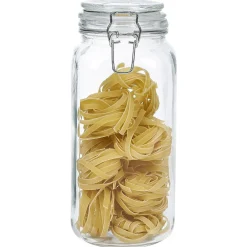 Bocal en verre avec couvercle à charnière 2,2 L