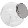 Bocal incliné verre couvercle métal 1,5 L