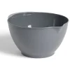 Bol à mixer en plastique gris 3,5L - Ø22xH13cm