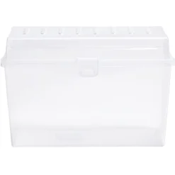 Boîte à biscuits plastique transparent