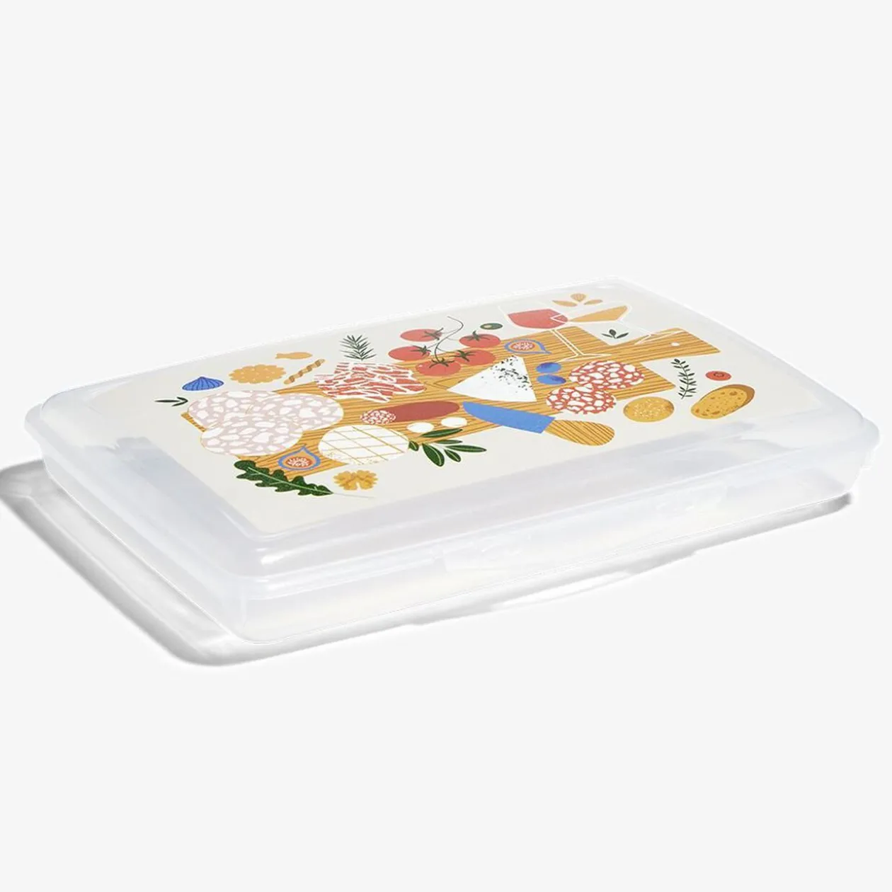 Boîte à charcuterie décorée