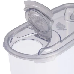 Boîte à céréales gris et blanc 2L