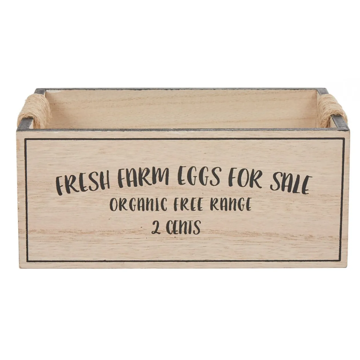 Boîte à oeufs en bois