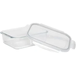 Boîte alimentaire en verre x3