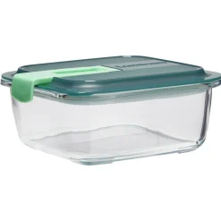 Boîte alimentaire Luminarc verre Esay Box transparent et vert 76 cl