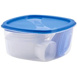 Boîte de conservation alimentaire en plastique x5