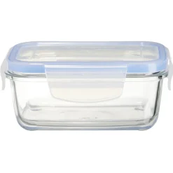 Boîte de conservation en verre hermétique L14xl9,4xH6 cm