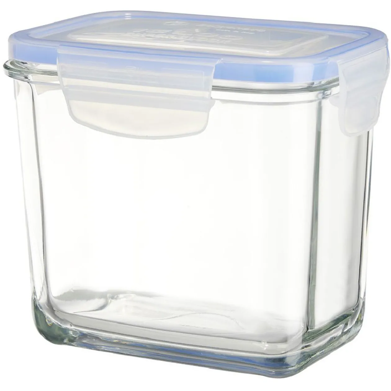 Boîte de conservation en verre hermétique L14xl11,9xH9,4 cm