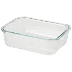 Boîte en verre et bambou 1,5 L