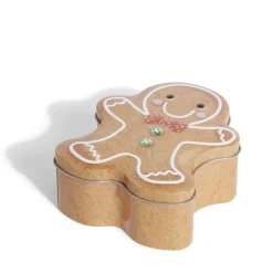 Boîte métal bonhomme pain d'épices