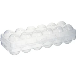 Boîte pour 12 oeufs plastique transparent