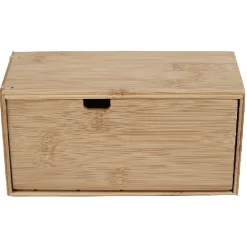 Boîte tiroir à dosettes bambou naturel
