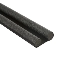 Boudin isolant pour bas de porte polyester gris