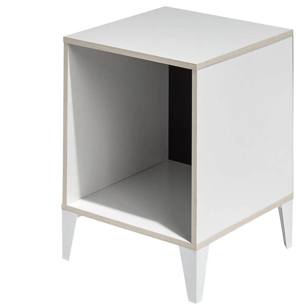 Bout de canapé blanc Aaron