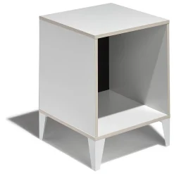 Bout de canapé blanc Aaron