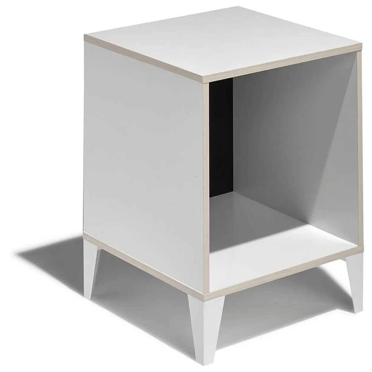 Bout de canapé blanc Aaron