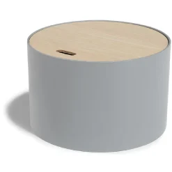 Bout de canapé coffre Kuub gris