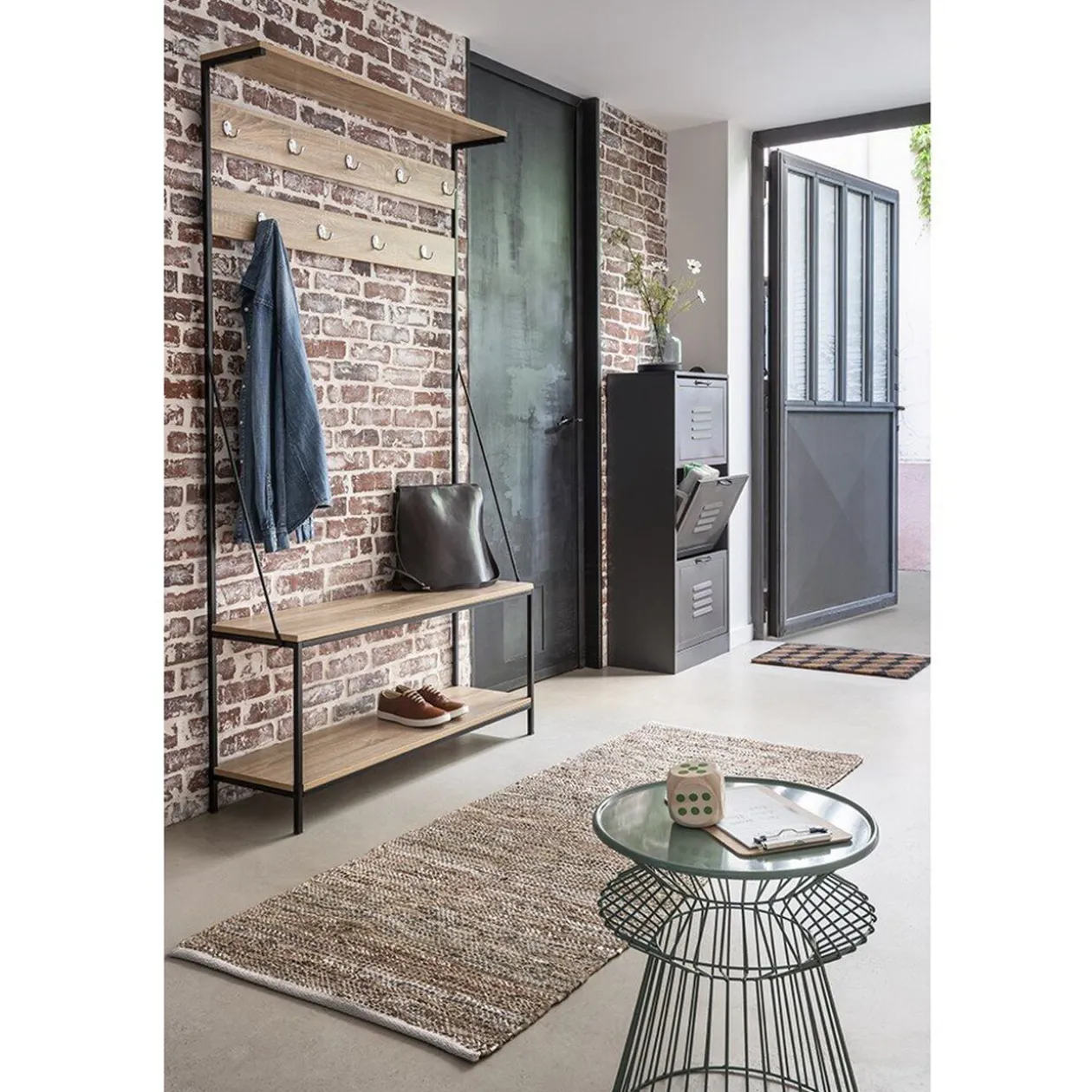 Bout de canapé Fanzy vert olive