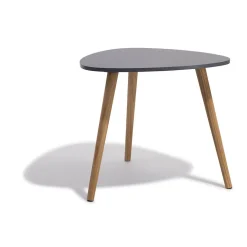 Bout de canapé Joseph anthracite à trois pieds