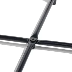 Bout de canapé Maddy métal noir Ø41xH49cm