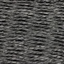 Bout de canapé Nairobi noir Ø36 x H45 cm