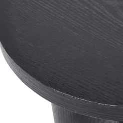 Bout de canapé Pachi noir Ø40xH45 cm