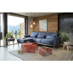 Bout de canapé Poppy terracotta x3