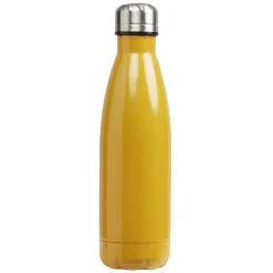 Bouteille isotherme inox jaune moutarde 500 ml