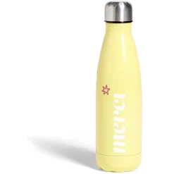 Bouteille isotherme Merci pour cette année 500ml inox 4 modèles