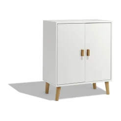 Buffet Bergen blanc avec 2 portes