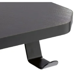 Bureau gaming repose-boisson bois et métal noir