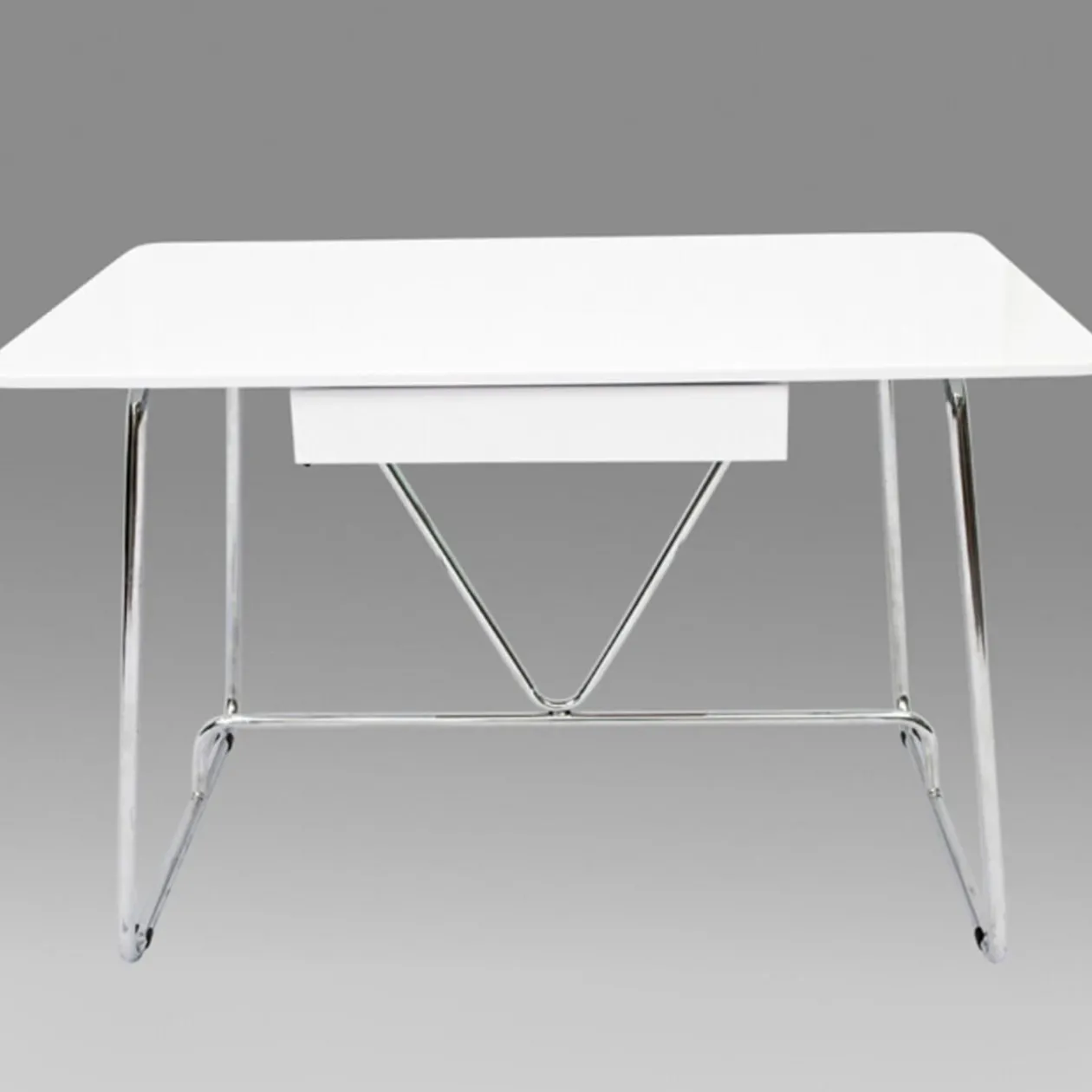 Bureau ordinateur brillant Intus