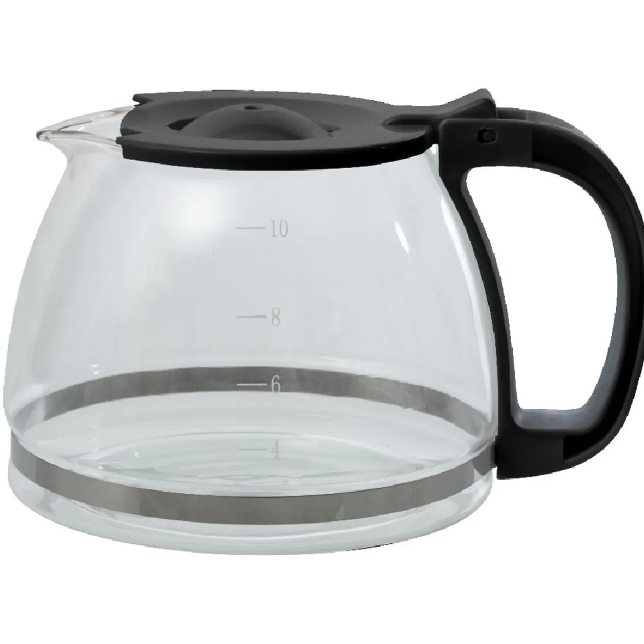 Cafetière Homday noire 1.25L