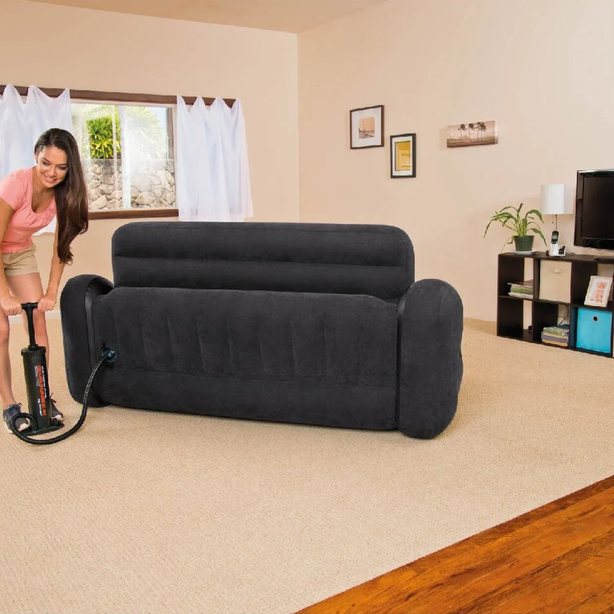 Canapé convertible gonflable Intex 2 personnes