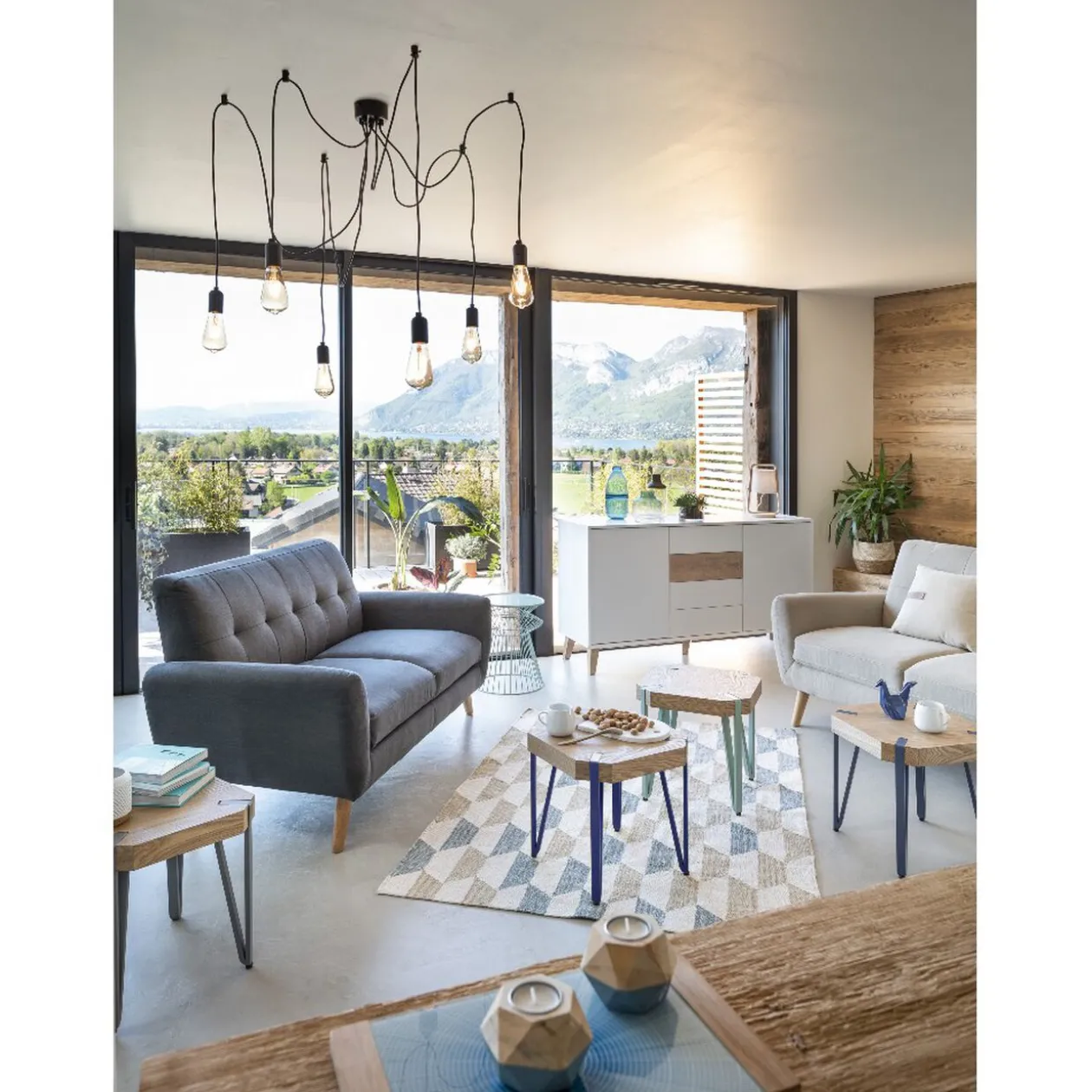 Canapé Larvik écru 2 personnes