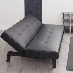 Canapé lit noir
