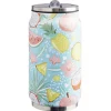 Canette isotherme inox imprimé tropical 260 ml