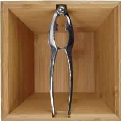 Casse-noix avec bol en bambou naturel