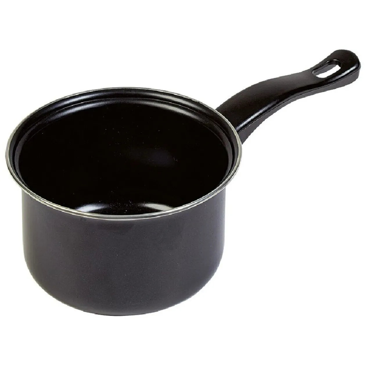 Casserole acier noir - Lot de 3 - Tous feux sauf induction