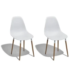 Chaise Arja blanche x2