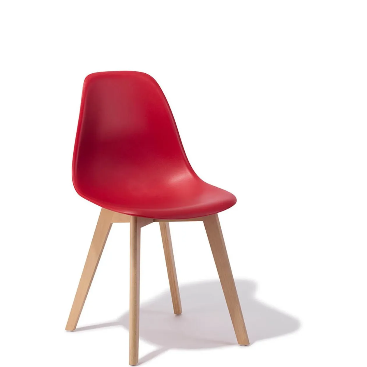 Chaise Chloé rouge x 2